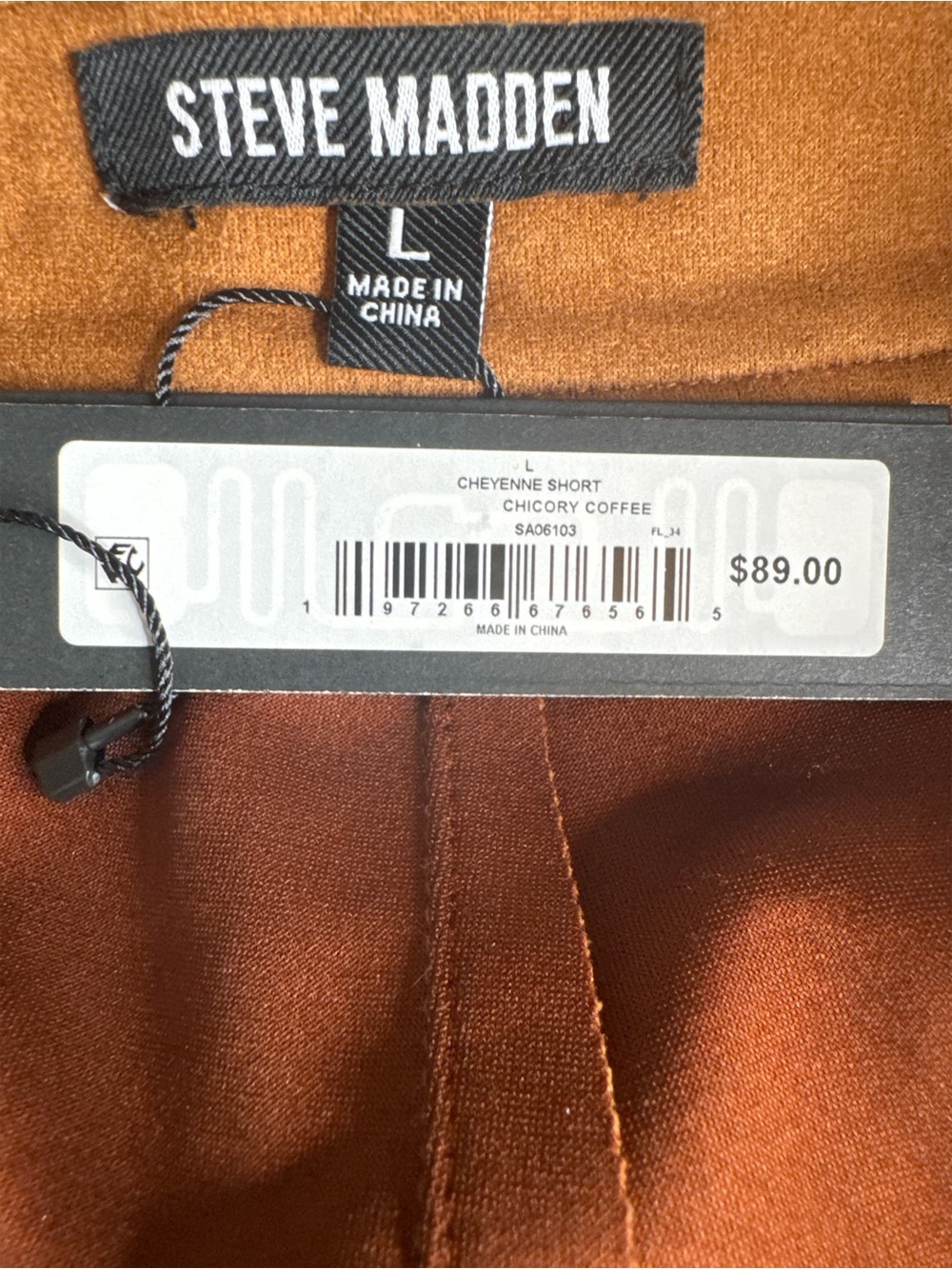 STEVE MADDEN Cheyenne Fringe Detail Faux Suede Shorts - Picture 12 of 15